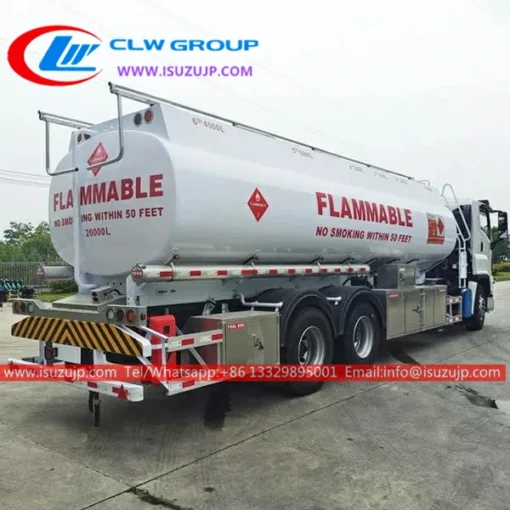 Camion de livraison d'huile Isuzu Giga 20000litres