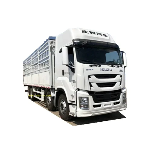 Isuzu Giga 30foot caminhão lateral da estaca plana