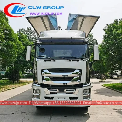 Автофургон с бортами Isuzu Giga 9m