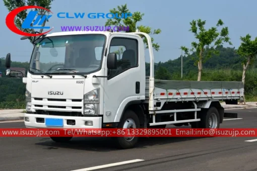 Caminhão container de carga Isuzu KV600 6ton