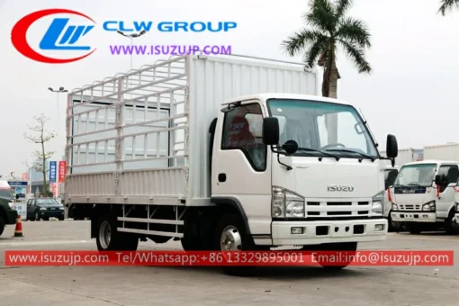 Isuzu NJR 3 Tonnen Rungenbett-LKW zu verkaufen