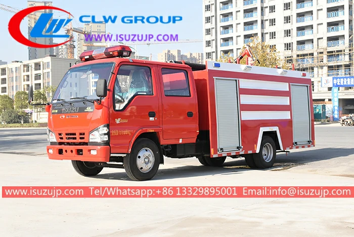 Isuzu NKR fire rescue truck