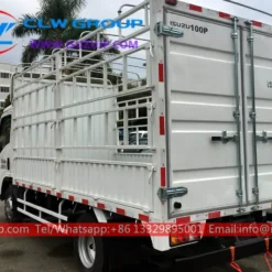 Isuzu NMR 4 ton flatbed stake truck