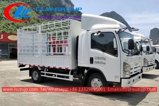 इसुजु एनएमआर 4 टन स्टेक बॉडी ट्रक