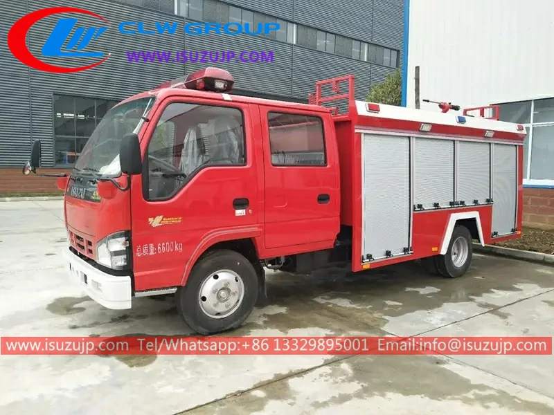 Isuzu NPR fire water engine