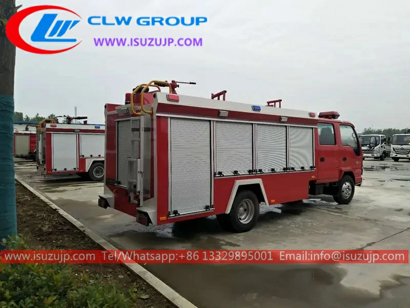 Isuzu NPR fire water tanker