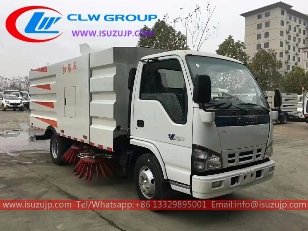 Isuzu road sweeper