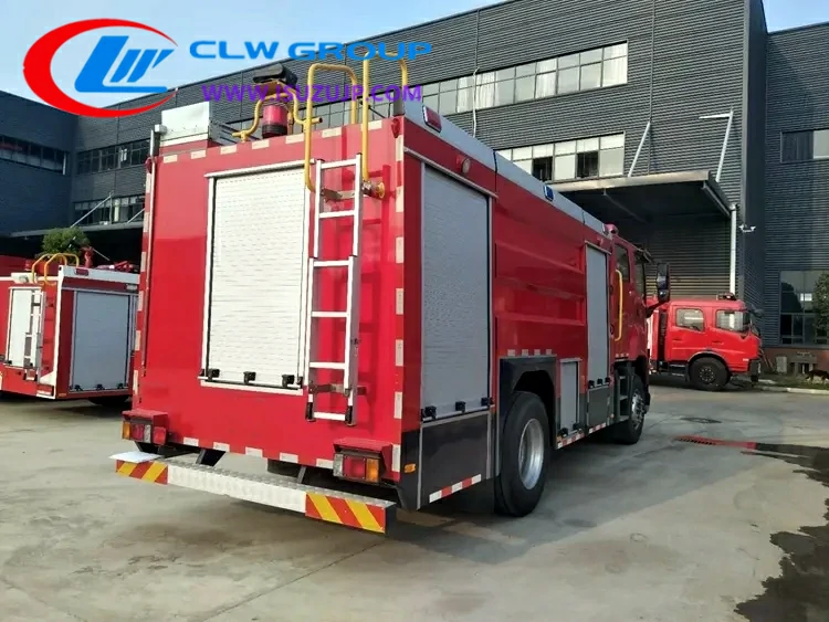 Japanese Isuzu 6m3 pumper fire truck