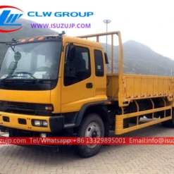 Japanese Isuzu Ftr 15 toneladang dry cargo truck