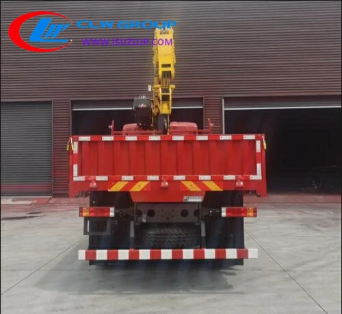 Shacman 7t boom truck lift for sale Honduras