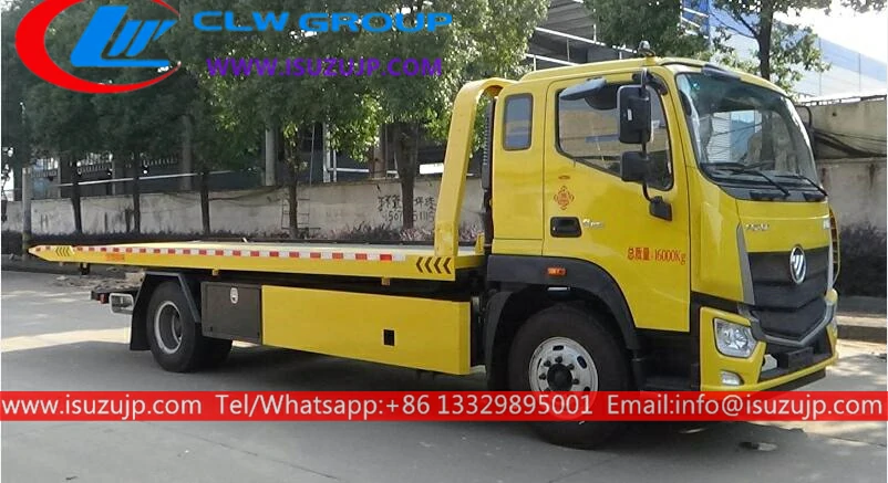 Foton 10 ton wrecker tow truck for sale Eritrea