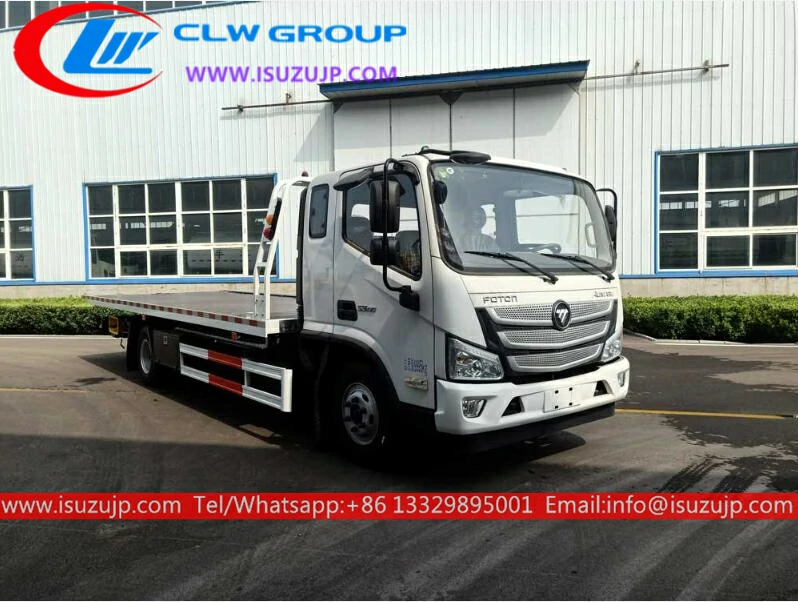 Foton 5 ton wrecker tow truck Guinea