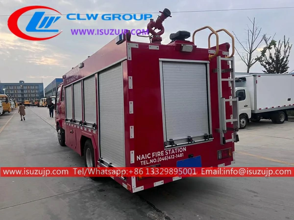 ISUZU 3000L pumper fire truck