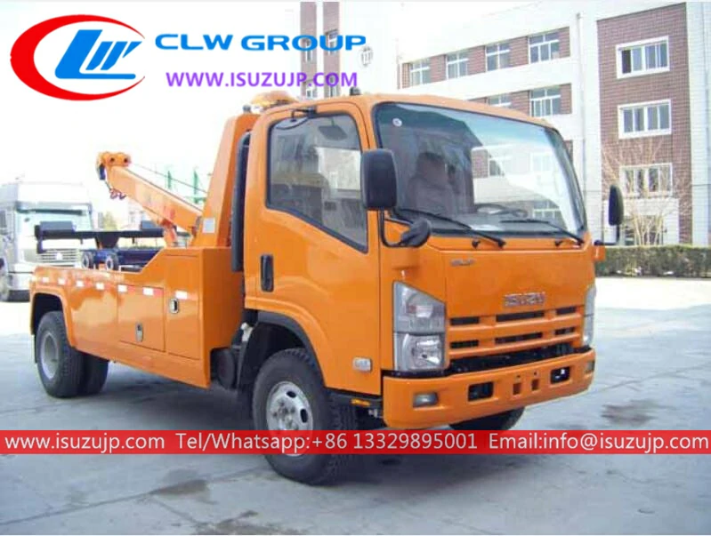 ISUZU NMR 6t rotator tow truck Turkmenistan