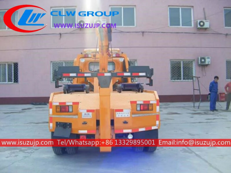 ISUZU NMR 6t rotator tow truck price Turkmenistan