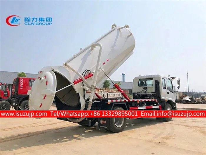 Isuzu FTR 10 ton sewer suction truck