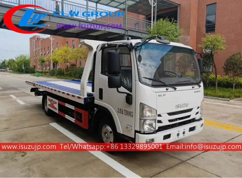 Isuzu NHR mini flatbed tow truck Malaysia