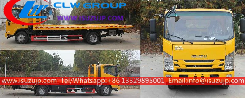 Isuzu Nkr 6ton recovery truck price Mongolia