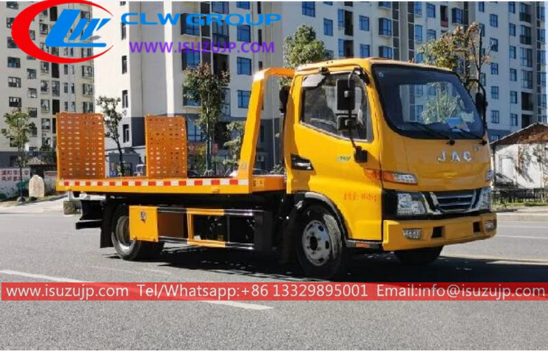 Jac 3 ton flatbed recovery truck Qatar
