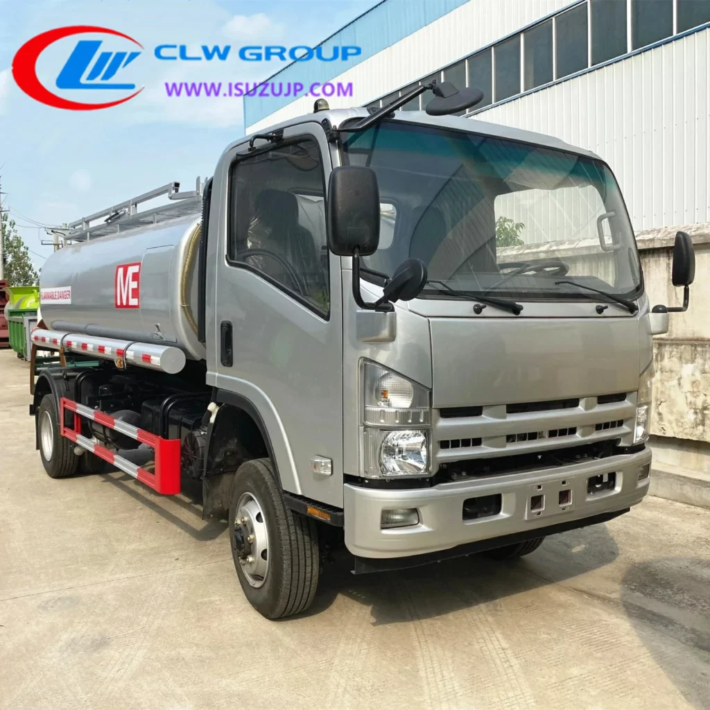 4WD Isuzu fuel tanker truck export Philippines