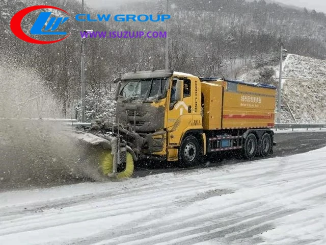 Isuzu GIGA snow plow trucks for sale