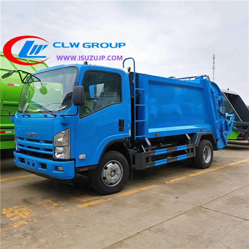 Isuzu NNR 5 ton compression garbage truck