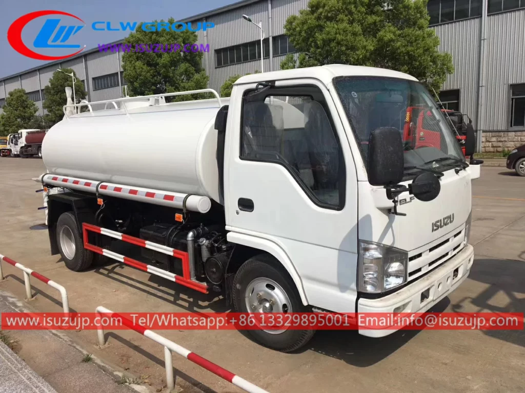 ISUZU 5 ton water pumper truck