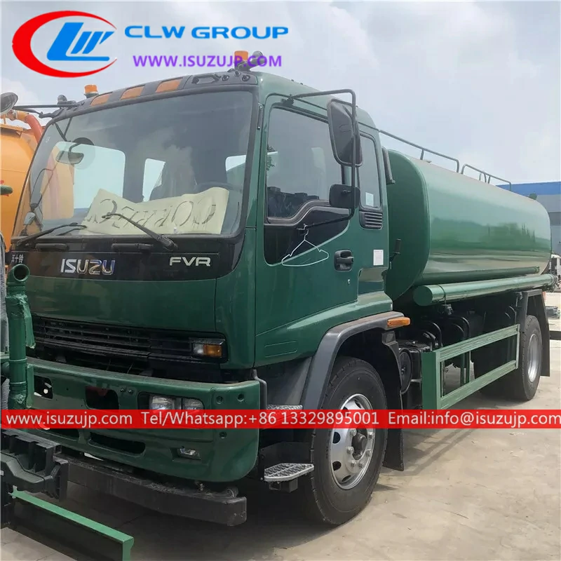 ISUZU FVR 12 ton potable water tanker