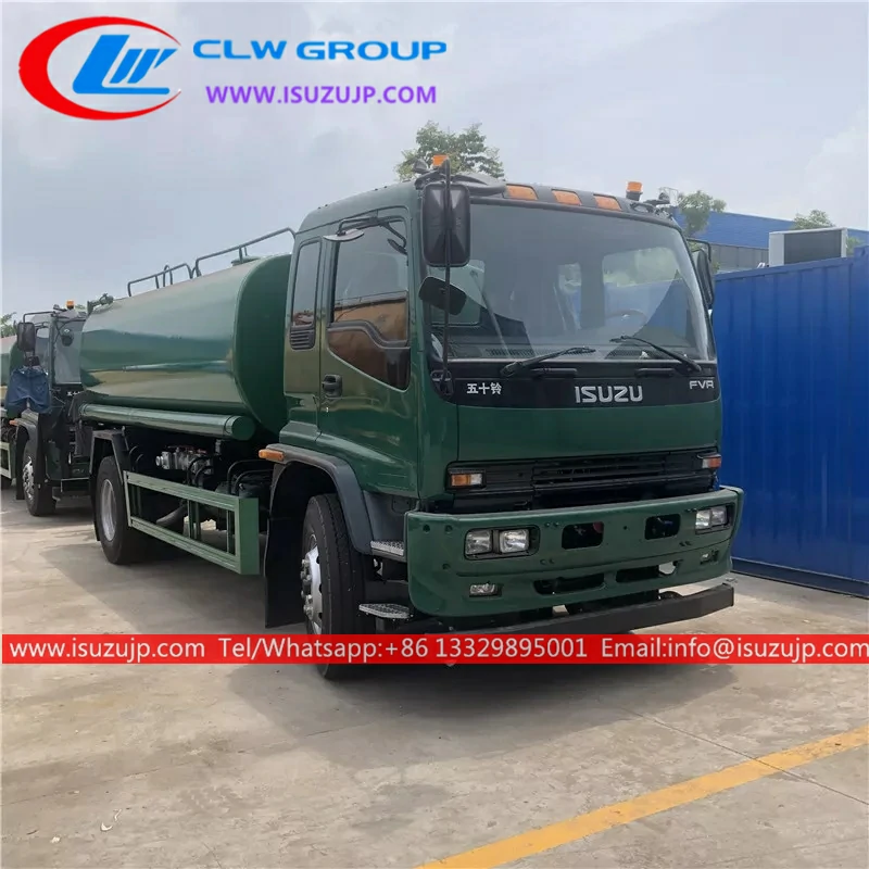 ISUZU FVR 3000 gallon fresh water tankers