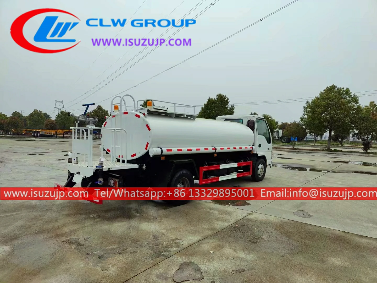 Isuzu 5000L potable water truck for sale