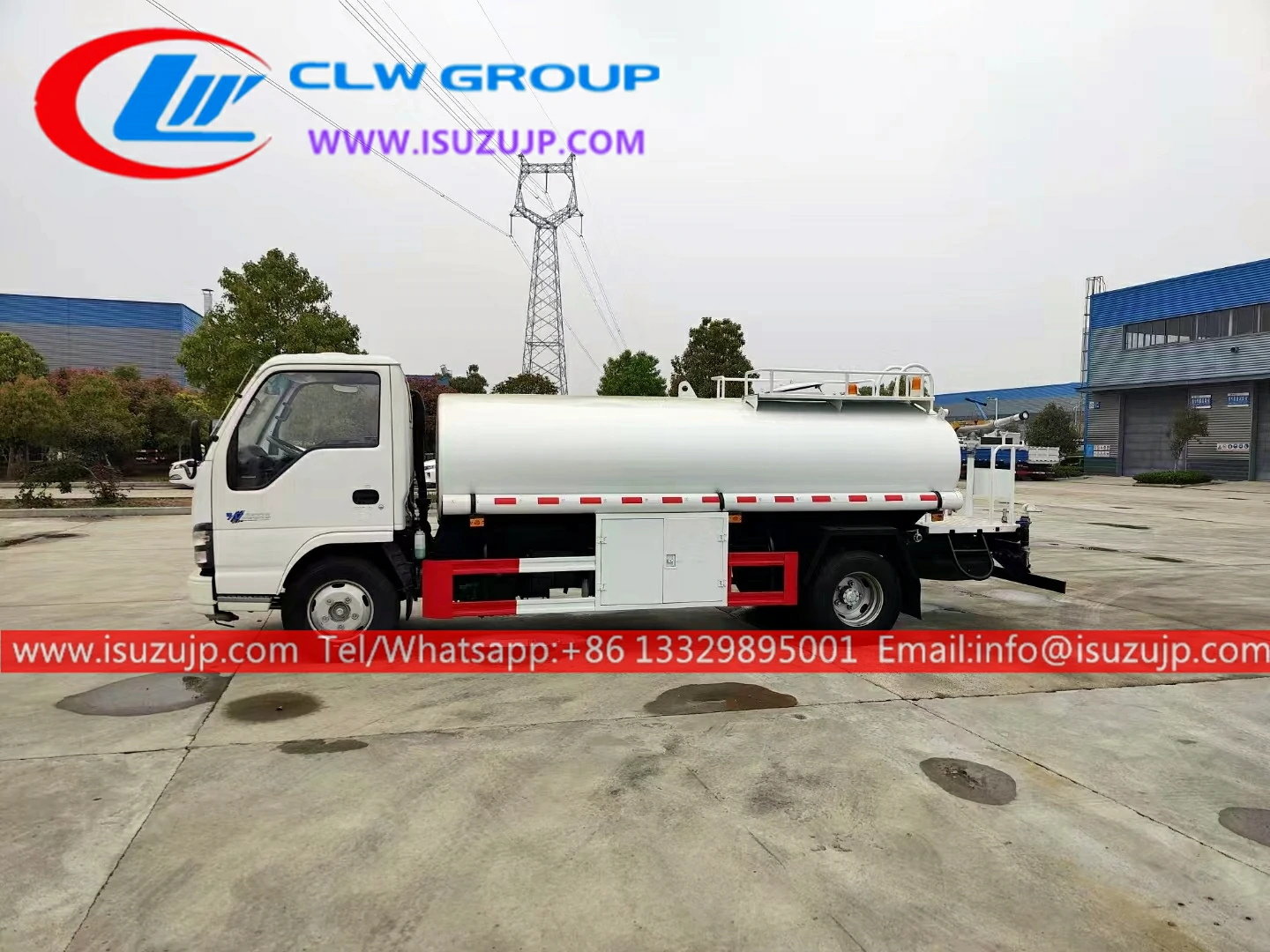 Isuzu 5cbm fresh water tankers