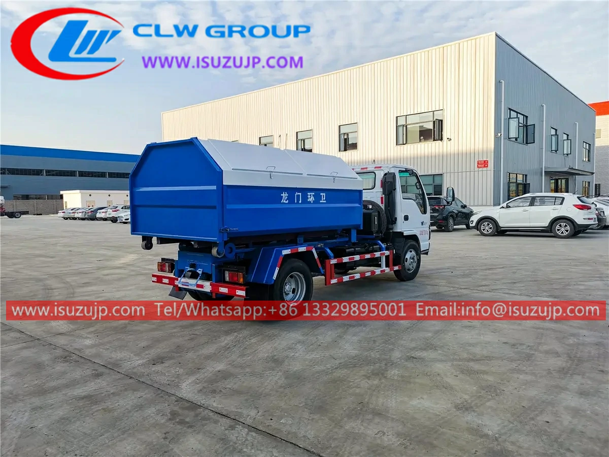 Isuzu 5m3 hook bin truck for sale