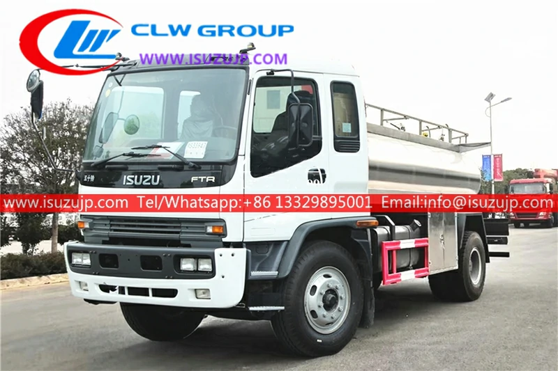 Isuzu FTR 10 ton fresh milk tanker