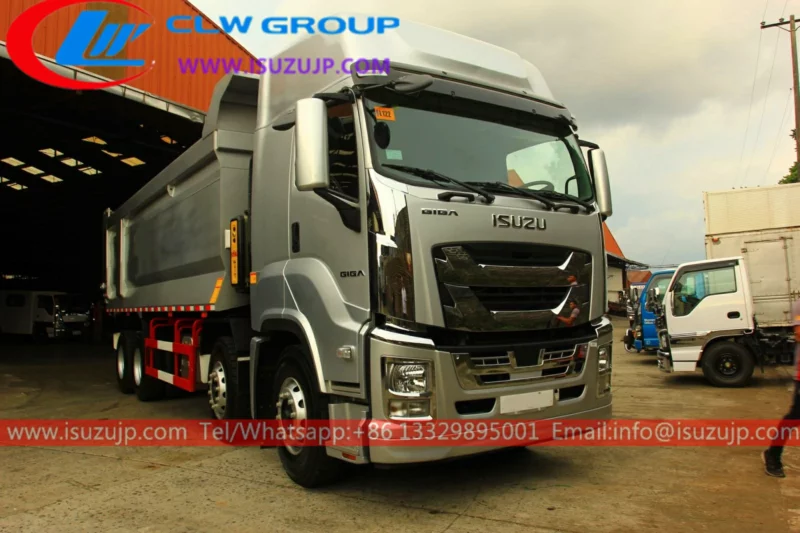 460HP Isuzu GIGA VC61 8x4 biggest dump truck Zambia