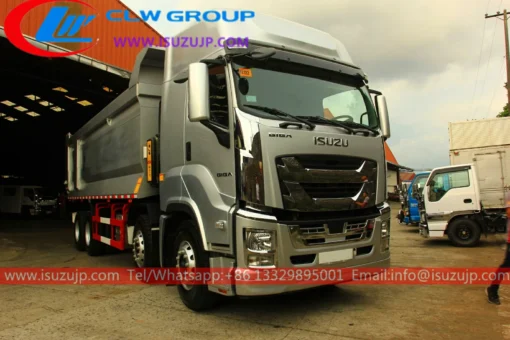 460HP Isuzu GIGA VC61 8x4 truk tipper terbesar Malawi
