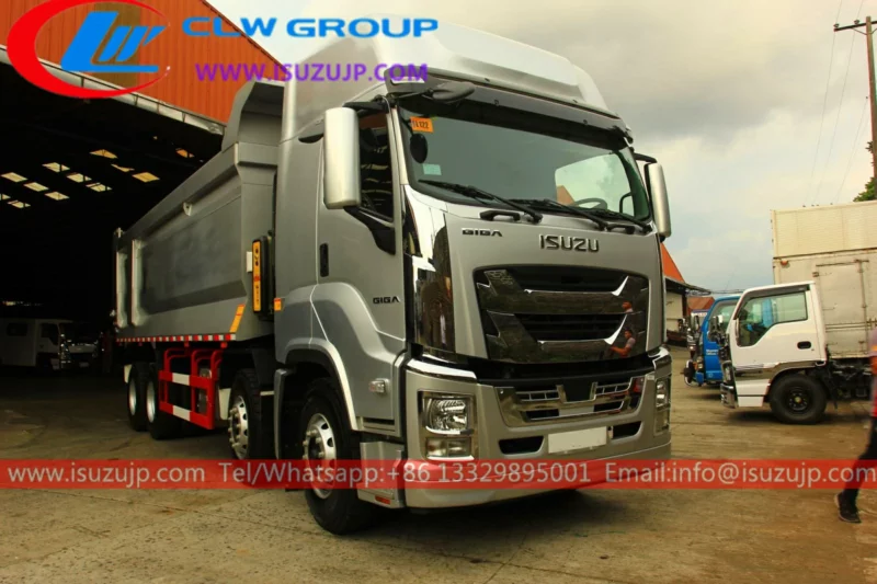 460HP Isuzu GIGA VC61 8x4 biggest tipper truck Malawi