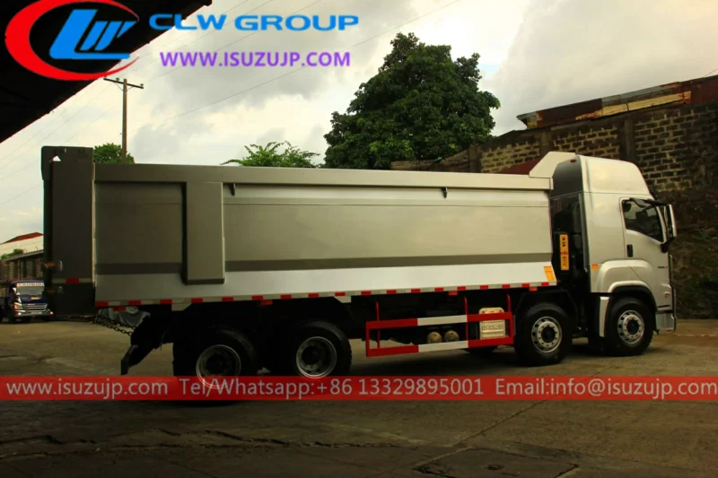 460HP Isuzu GIGA VC61 8x4 gravel truck Mozambique
