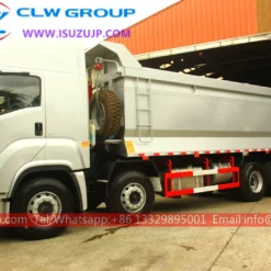 460HP Isuzu GIGA VC61 8x4 largest dump truck Botswana