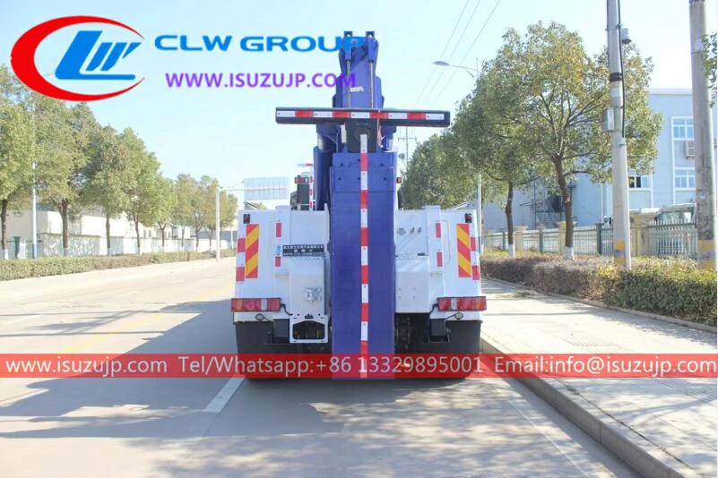 5 axle HOWO 50 ton towing truck for sale Gambia