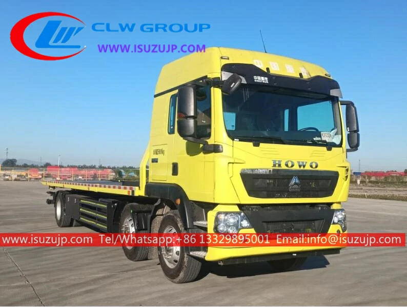 8 wheel HOWO 10T tow truck recovery Turkey