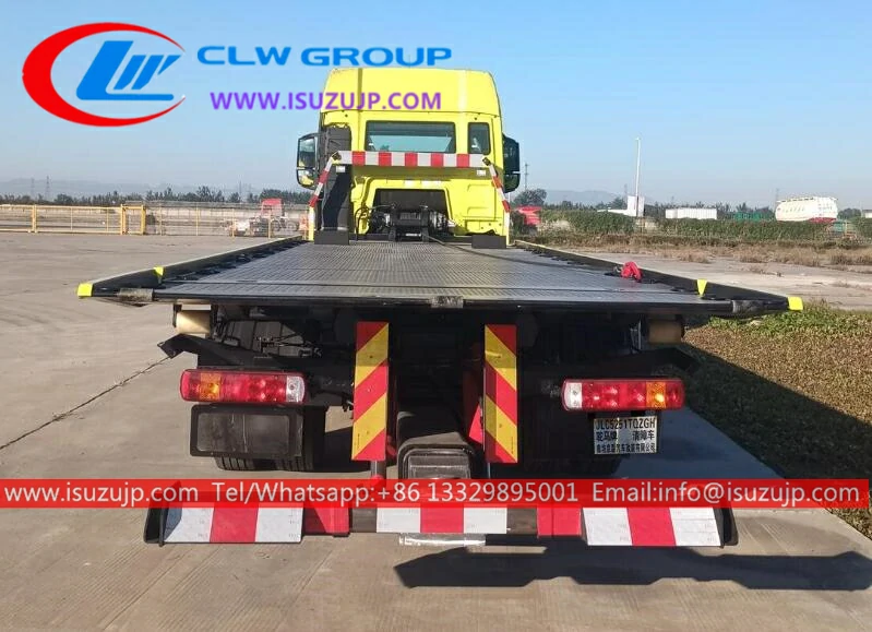 8 wheel HOWO 10T wrecker truck recovery Turkey