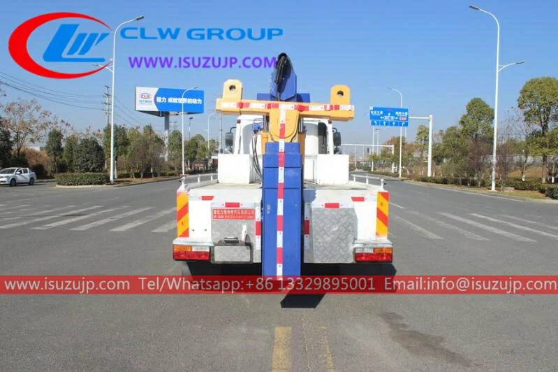 Dayun 6 ton heavy wrecker Ethiopia