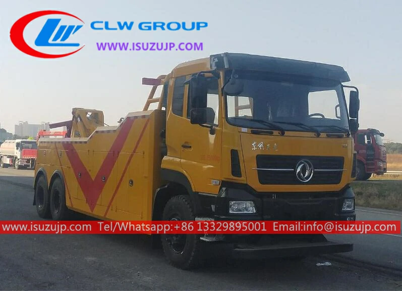 Dongfeng 20T heavy recovery truck Sierra Leone