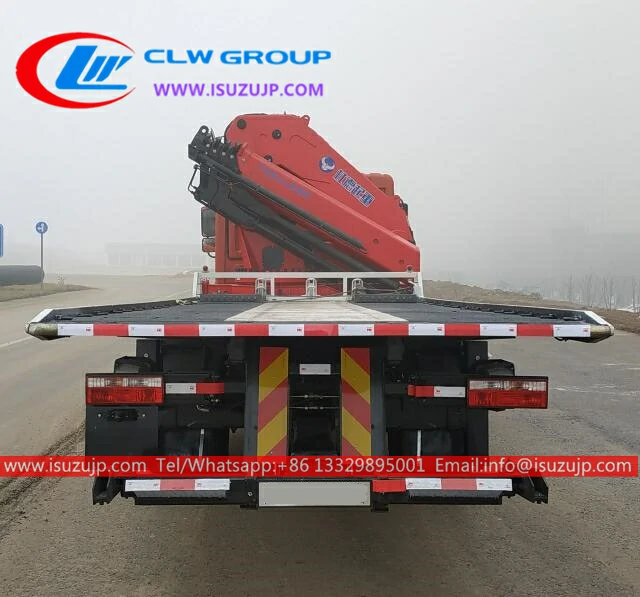 Dongfeng D9 Knuckle crane tow trucks Kuwait