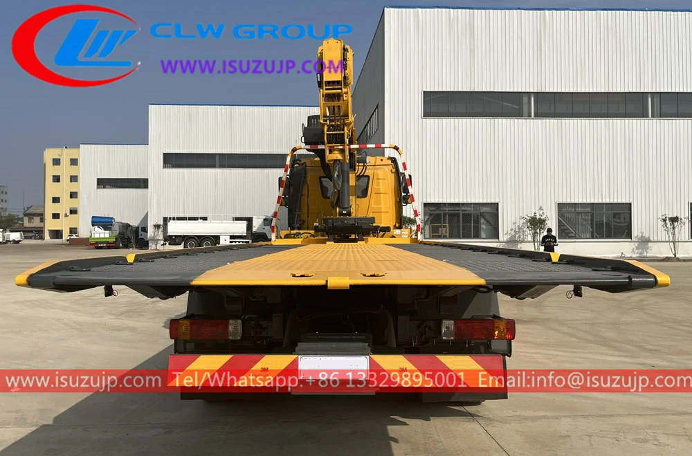 FAW 10T wrecker tow truck with crane price Jamaica