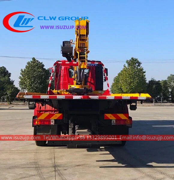 FAW 12T heavy wrecker truck Eritrea