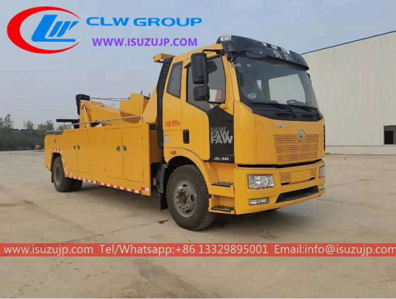 FAW 16T rotator tow truck for sale Haiti