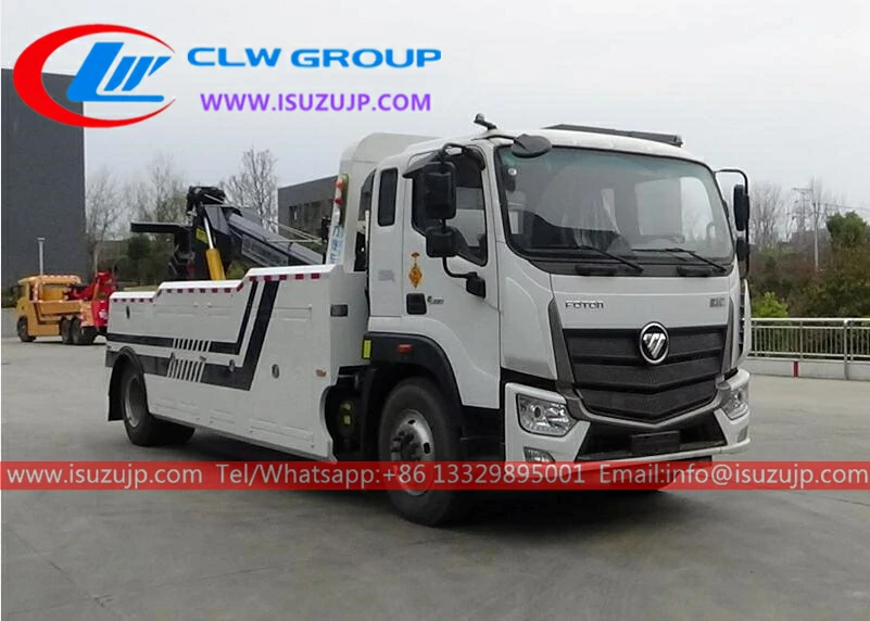 Foton 12T commercial truck towing Cameroon