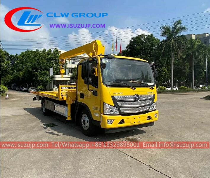 Foton 3t recovery trucks mounted crane Grenadines