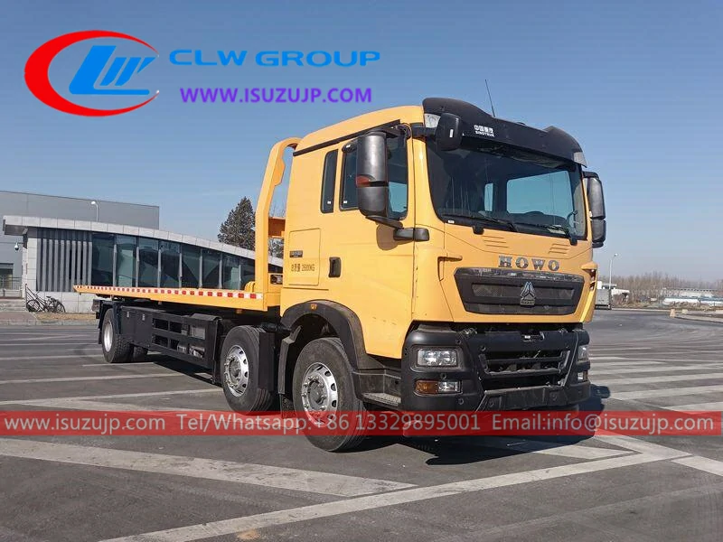 HOWO 12T self loader tow truck Sri Lanka